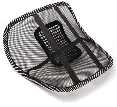 

Lovato Nylon, Fiber Seating Pad For Universal For Car NA(Front Seats Black)