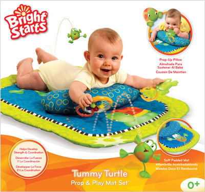 

Bright Starts Baby Bath Mat(Blue, Green)