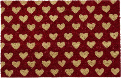 

Saral Home Coir Door Mat(Maroon