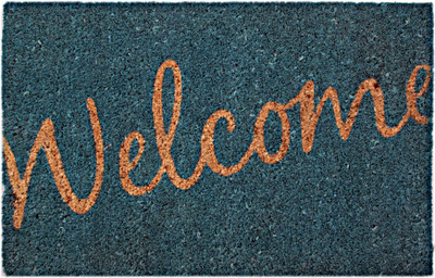 

Saral Home Coir Door Mat(Turquoise