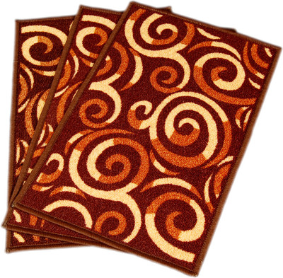 

Ritika Carpets Polyester Door Mat(Multicolor, Medium)