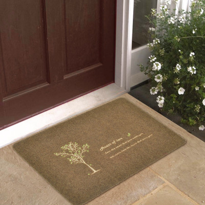 

Cortina Microfiber Door Mat(Beige