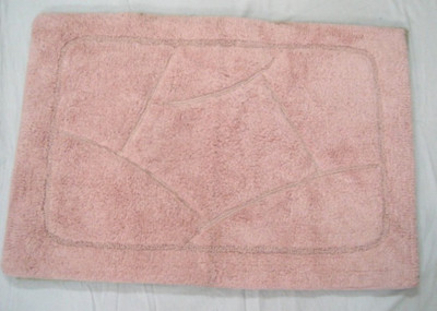 

Little Home Cotton Door Mat(Pink-04