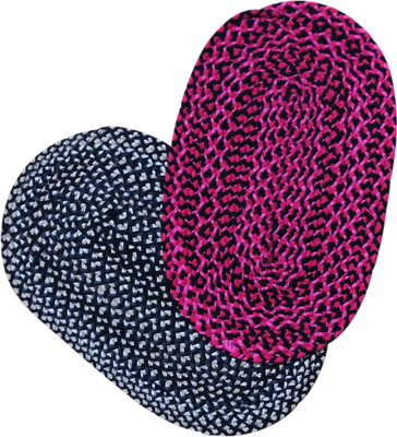 

Sajaawat Cotton Bathroom Mat(Multicolor