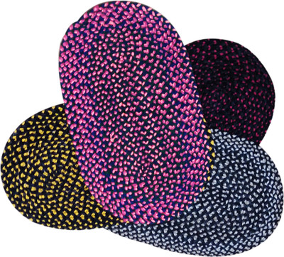

Sajaawat Cotton Bathroom Mat(Multicolor, Medium)
