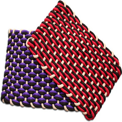 

Stop N Shop Cotton Door Mat(Multicolor