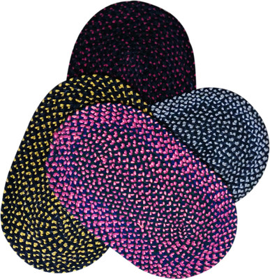 

Sajaawat Cotton Bathroom Mat(Multicolor