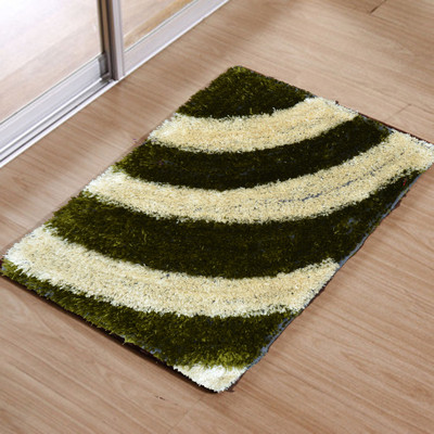PRESTO Polyester Door Mat(Green, Medium)