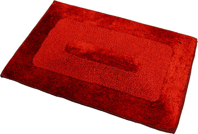 

Ritika Carpets Jute Bathroom Mat(Red, Medium)