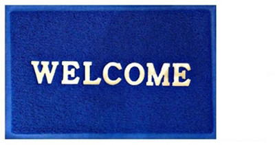 

Zesture Plastic Door Mat(Blue