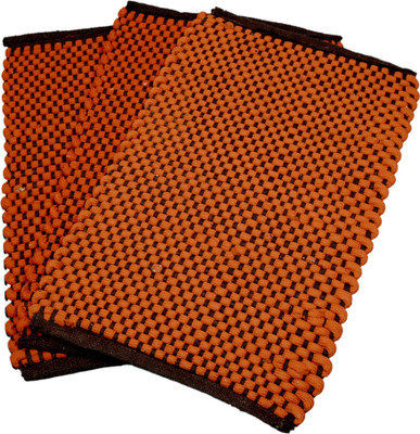 

Ritika Carpets Cotton Bathroom Mat(Brown, Medium)