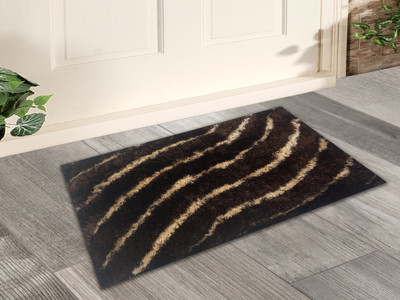 50% OFF on Story@Home Cotton Door Mat Door Mats(Dark Brown, Medium)