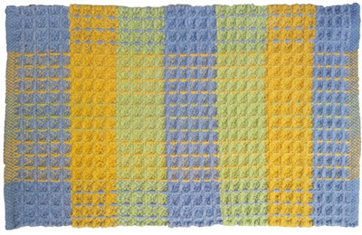 40% OFF on Firangi Cotton Floor Mat Firangi Designer Cube Door Mat(Multicolor, Free)