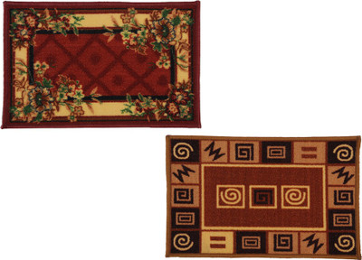 

El Sandalo Nylon Door Mat(Multicolor