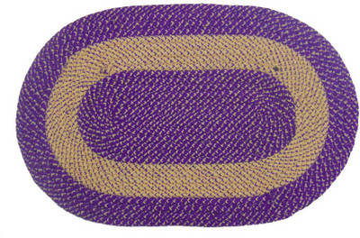 

Furnishing Zone Cotton Door Mat(Purple, Medium)