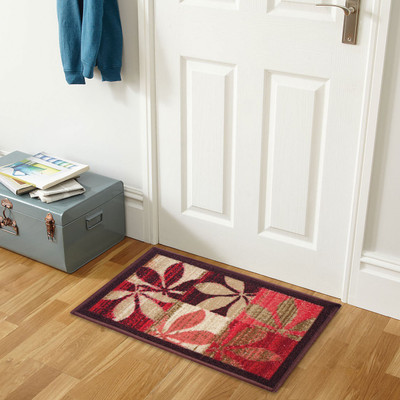 66% OFF on Status Nylon Door Mat Floor Mat(Multicolor, Small)