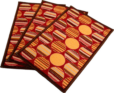 

Ritika Carpets Polyester Door Mat(Multicolor, Medium)