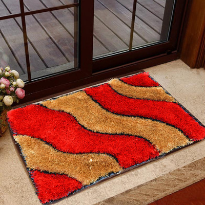 

Presto Polyester Door Mat(Red
