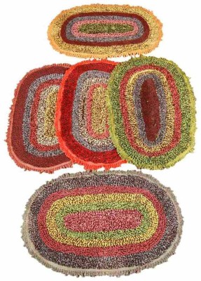 Suncity Cotton Door Mat(Multicolor, Medium) at flipkart