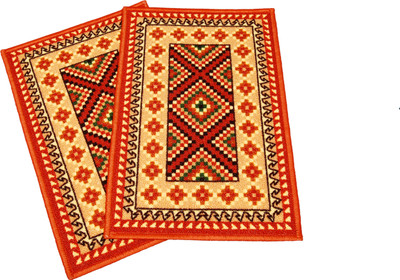

Ritika Carpets Nylon Door Mat(Multicolor, Medium)