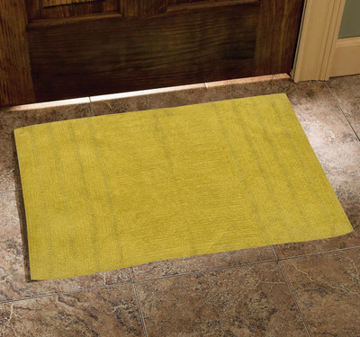 

Avira Home Cotton Bath Mat Essential Bathmat(Green