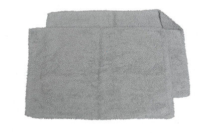 

Avira Home Cotton Bath Mat Everyday Reversible Bathmat Set Of 2(Silver