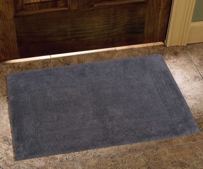 

Avira Home Cotton Bath Mat Elegance Bathmat(Grey