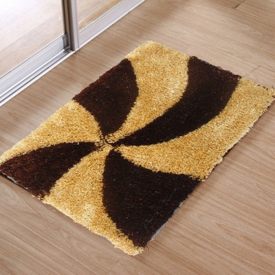 PRESTO Polyester Door Mat(Brown, Medium)