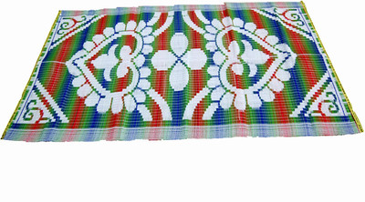 

Ritika Carpets Plastic Door Mat(Green, Large)