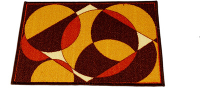 

Ritika Carpets Polyester Door Mat(Multicolor