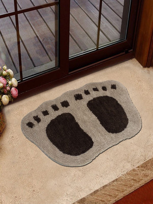

Decorx Cotton Door Mat(Multicolor, Free)