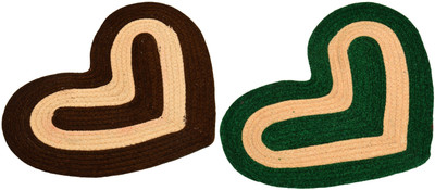 

Nirmal Silk Door Mat(Brown, Green, Beige, Beige;brown;green