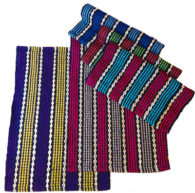 

Urban Arts Cotton Door Mat(Multicolor