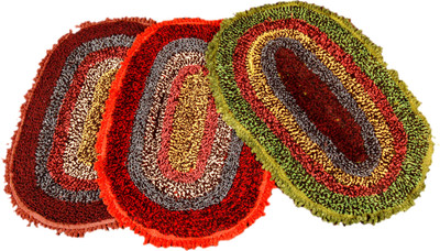 

Ritika Carpets Cotton Door Mat(Multicolor
