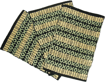 

Ritika Carpets Polyester Door Mat(Green, Medium)