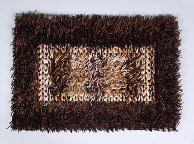 

MY HOUSE Polyester Door Mat(Brown