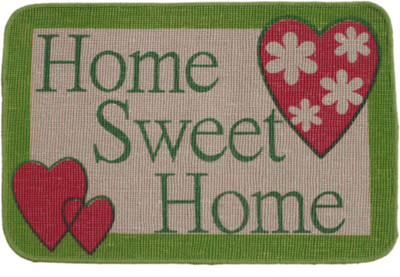 

Saral Home Jute Door Mat(Green, Medium)