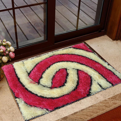 

Presto Polyester Door Mat(Pink