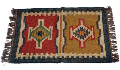 

Poonam Arts Wool, Jute Door Mat(Multicolor