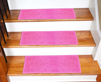 

Loomkart Nylon Stair Mat(Pink, Free)