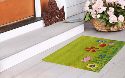 

JP2 INDUS Wool Door Mat(Green