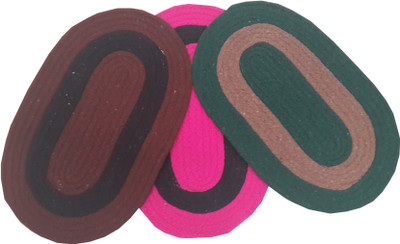 

Welhouse India Cotton Door Mat(Multicolor