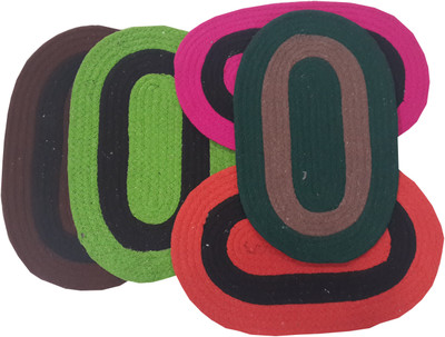 

Welhouse India Cotton Door Mat(Multicolor