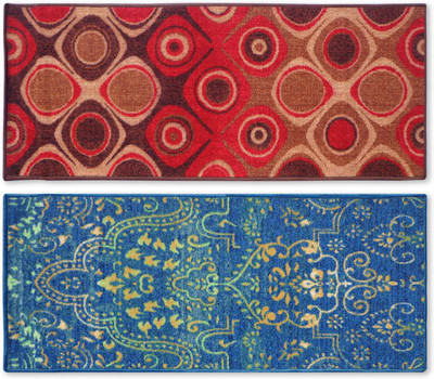 67% OFF on STATUS Nylon Door Mat(Multicolor, Medium)