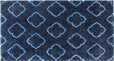 

Riva Carpets Polyester Bath Mat Geometric(Blue