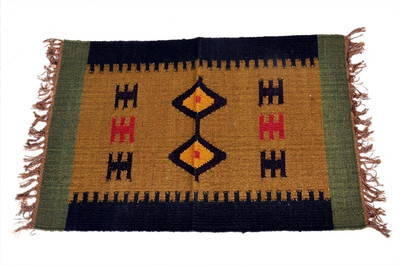 

Poonam Arts Wool, Jute Door Mat(Multicolor