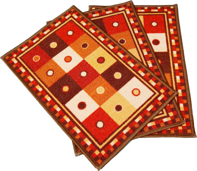 

Ritika Carpets Nylon Door Mat(Multicolor, Medium)