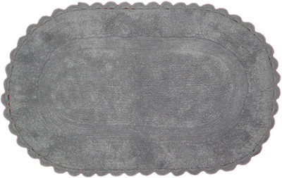 

garg exports Cotton Bathroom Mat(Grey, Medium)