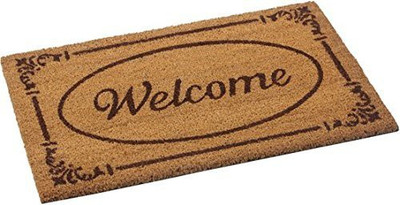 

Matzone Coir Door Mat(Brown