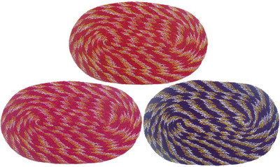 

Furnishing Zone Cotton Door Mat(Maroon, Pink, Purple, Medium)